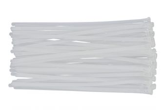 Releasable cable ties 7,6x300mm 50pcs white (YT-70665)