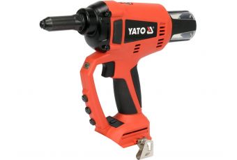 Заклепочник аккумуляторный 18В, 20000Н (без АКБ и ЗУ) (YT-82956)