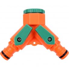 1/2" and 3/4" two way coupling with swivel (89022)