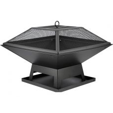 СТАЛЬНОЙ САДЖ С КРЫШКОЙ 45 Х 45 СМ (99715)