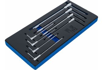 Лоток для инструментов 1/3: Набор отверток с раздвижной Т-образной ручкой | внутренний шестигранник | 2 - 10 мм | 8 шт. (6081)