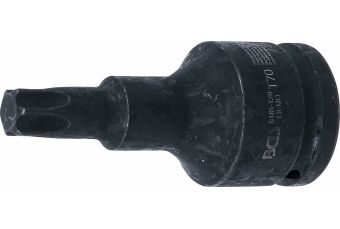 Гнездо для ударных бит | длина 100 мм | Привод 20 мм (3/4 дюйма) | T-Star (для Torx) T70 (6185-T70)