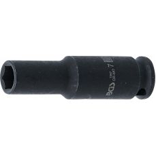 Ударная торцевая головка шестигранная, глубокая | 6,3 мм (1/4") Привод | 7 мм (7267)