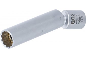 Swivel Glow & Spark Plug Socket | 10 mm (3/8") | 14 mm (80000-14)