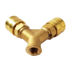 Латун.коллектор c внутр.резьбой G 1/4" (LF-12)