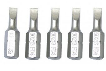 Uzgalis FLAT 1/4", 5 gab., 4,0 x 25 mm (S59213)