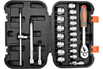 Tool set 3/8" 22pcs, xs (58661)