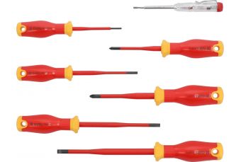 Набор изолированных отверток | очень тонкие | 7 шт. (YT-282681)