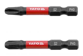 Ударные головки | 6,3 мм (1/4 дюйма) | С2 | беговые лыжи по пересеченной местности PH3 | 2 шт. (YT-78042)