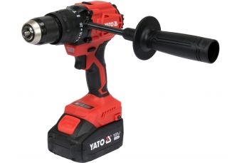 Ударный шуруповерт 18 В, 120 нм - 2x аккумулятора 4 Ач (YT-8277915)