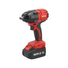 Бесщеточный ударный гайковерт 18v, 1/2'', 800nm - 2x аккумулятора 4 Ач (YT-8277935)