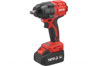 Бесщеточный ударный гайковерт 18v, 1/2'', 800nm - 2x аккумулятора 4 Ач (YT-8277935)