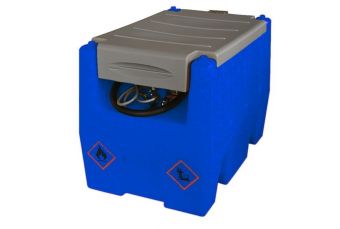 Мобильный бак для Adblue 220 л (пластик) с насосом 12V ACAD40 (автоматический пистолет и фильтр) (ADTK240)