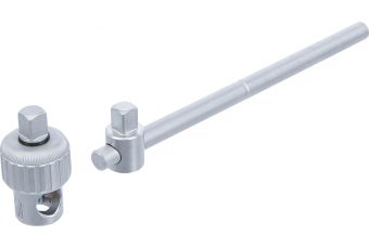Переходник с функцией трещотки | с выдвижной ручкой | 12,5 мм (1/2 дюйма) (71047))