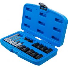 Набор головок для тормозного суппорта и бит | 17 шт. (74283)