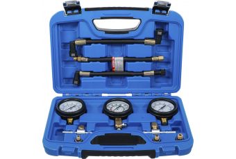Комплект манометров топливного и компрессионного давления | Для мотоциклов | 11 шт. (74355)
