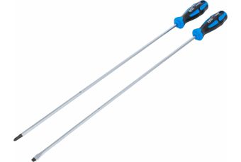 Screwdriver Set | extra long | Slot SL, Cross Slot PH | 2 pcs. (74538)