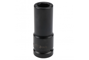 1" Extended impact socket (L=120 mm) - 38 mm (CL205538)