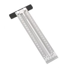 Маркировочная/царапающая линейка | нержавеющая сталь | Т-образный | 200 мм (SR200)