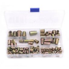 Стальные резьбовые вставки для деревянных фитингов | 100 шт (TS100K)