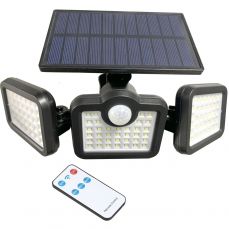 Автономный светильник с солнечной батареей и датчиком света / движения 21.6W 6500K (KJD2656)