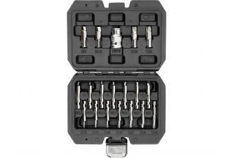 НАБОР ИЗВЛЕКАТЕЛЕЙ ДЛЯ TORX И HEX ФИТИНГОВ 19ШТ (YT-04584)