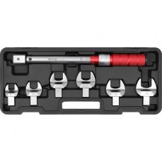 Dinamometriskā uzgriežņu atslēga | maināmās galvas | gaisa kondicionēšanas un saldēšanas sistēmas (YT-24770)