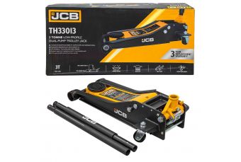 Домкрат подкатной гидравлический низкопрофильный 3т JCB (TH33013)