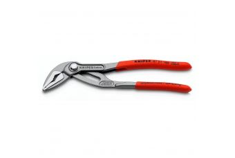 Extended plumbing pliers KNIPEX SLIM Cobra with 180 mm locking (8751180)