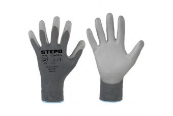 Перчатки рабочие с покрытием PU-EKO Серый - 10 (XL) Серый(1803GREY10)