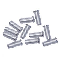 Набор заклепок с нитью (алюминиевый сплав) 100шт. для точечных гладильных катков (6100AN)