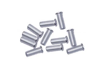 Набор заклепок с нитью (алюминиевый сплав) 100шт. для точечных гладильных катков (6100AN)