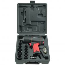 Набор пневматических ударных гайковертов и ударных головок | 12,5 мм (1/2 дюйма) | 2230 Нм (AKP-02)