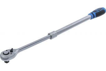 Reversible Ratchet, extendable | extra long | 12.5 mm (1/2") | 455 - 595 mm (25124)