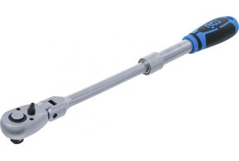 Reversible Ratchet, extendable, bendable | 12.5 mm (1/2") | 350 - 490 mm (25127)