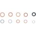 Seal Ring Assortment | Copper, Aluminum, Nylon | 250 pcs. (85225)