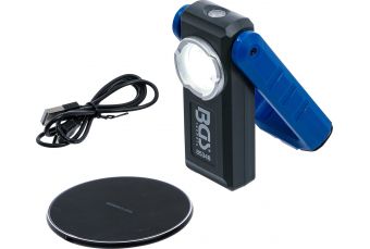 COB Светодиодная лампа для мастерской с магнитом и крючком | складной | с функцией беспроводной зарядки (85348)