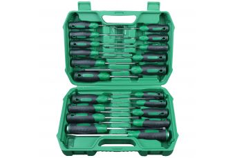 Screwdriver set 20 pcs., (flat/PH/hex/hooks) (CL504926)