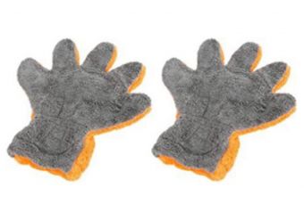 Перчатки для мытья автомобиля Five Fingers Coral Fleece (CCG2P)