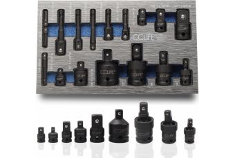 Набор из 17 ударных головок-адаптеров (H640617)