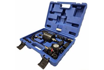 Sprauslu ekstrakcijas komplekts | pneimatiskie | ar manometru (SK8143P)