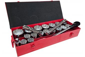 Набор торцевых головок 1" 22 шт. (SS122)