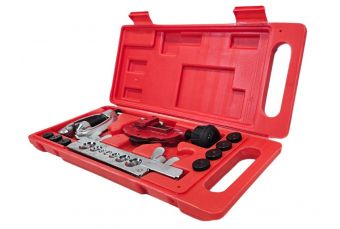 Набор инструментов для двойной развальцовки с фрезой | 5–16 мм | 11 предметов (FL10-B)