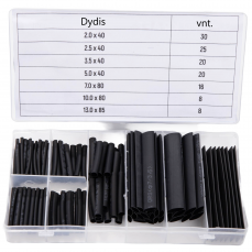 Набор сжимающихся кишок (кембрикас) 127шт. (CR127)