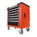 Tool cart with 7 drawers and 258 tools, with side cabinet (KD1067)