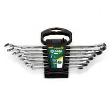 Набор комбинированных ключей с трещоткой 7шт (8-19мм) 120XP (ST08051G)