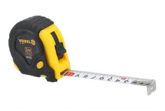 Measuring tape yellow - black 2mx16mm (10122)