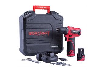 Аккумуляторная дрель-шуруповерт с принадлежностями в пластиковой коробке 12V LI-ION (CD12LiA)