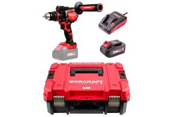 Литий-ионный аккумуляторный шуруповерт / дрель 20 В (XCUBE box)