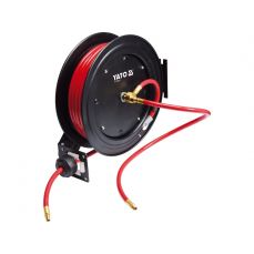 Катушка для воздушного шланга металлическая 20м (YT-24251)
